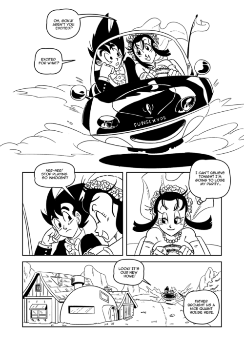 Here it is! All made possible thanks to my supporters on Patreon!I’m happy to share my Goku x Chichi (silly, smutty) story with you all!