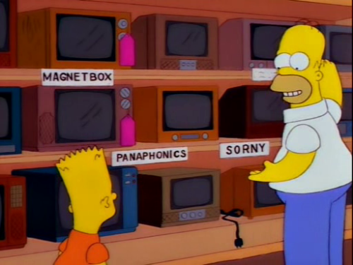 springfieldstills:Look at these low, low prices on famous brand-name electronics! Don’t be a sap, Da