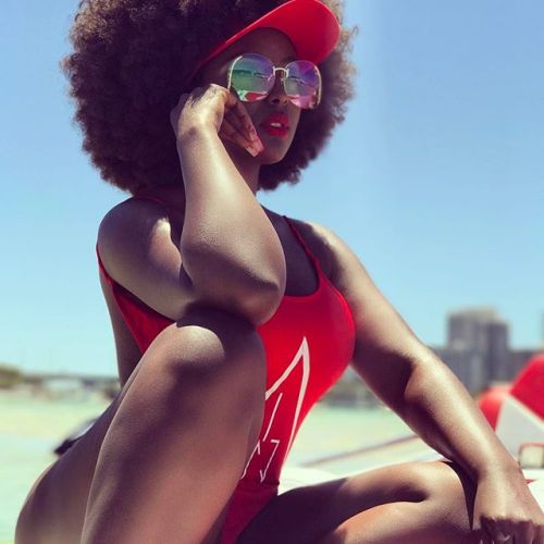 ecstasymodels:   Always Humble! But Don’t get it Twisted Im Still a Bad B#%!?    Swimsuit by   @alnclothingline , Shades by   @shadestique   Fashion & Hair Look by   @amaralanegraaln   