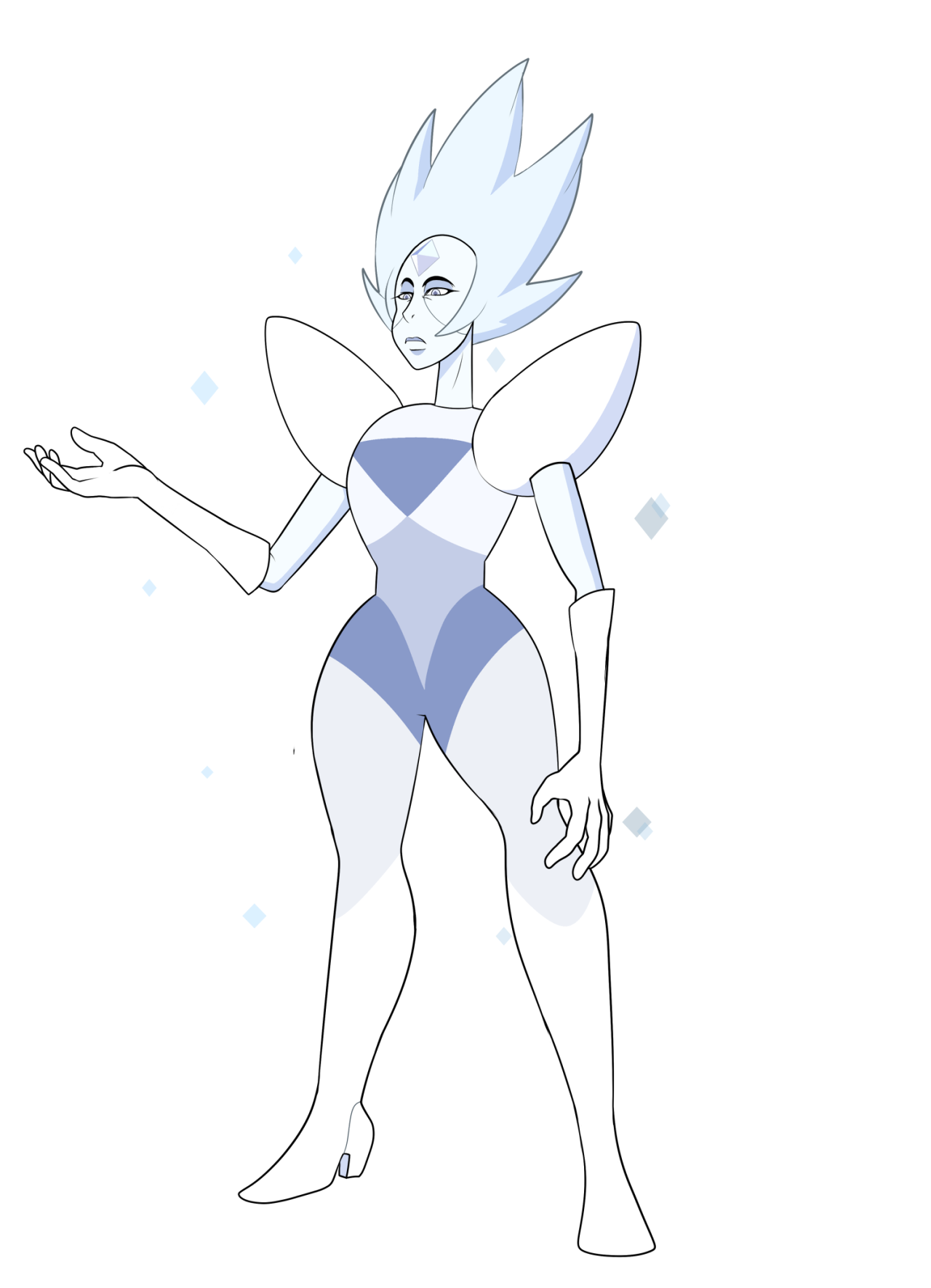 gemcrust: White Diamond oh no!~