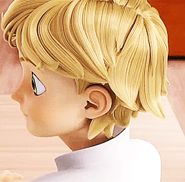ladynior:  Adrien’s hair appreciation post. ♥  I love how it bounces XD -M