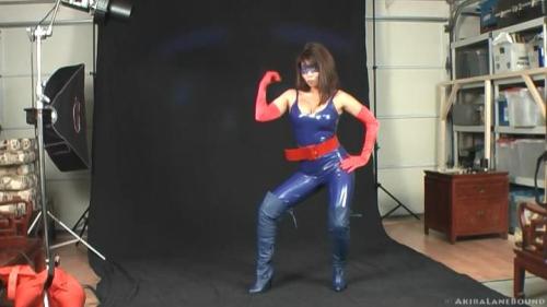www.AkiraLaneBound updated with “Lost Powers” video w/@AkiraLane.  #superheroine #bondage #distress