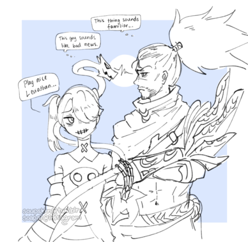 soupskkn:League of Legends x Skullgirls