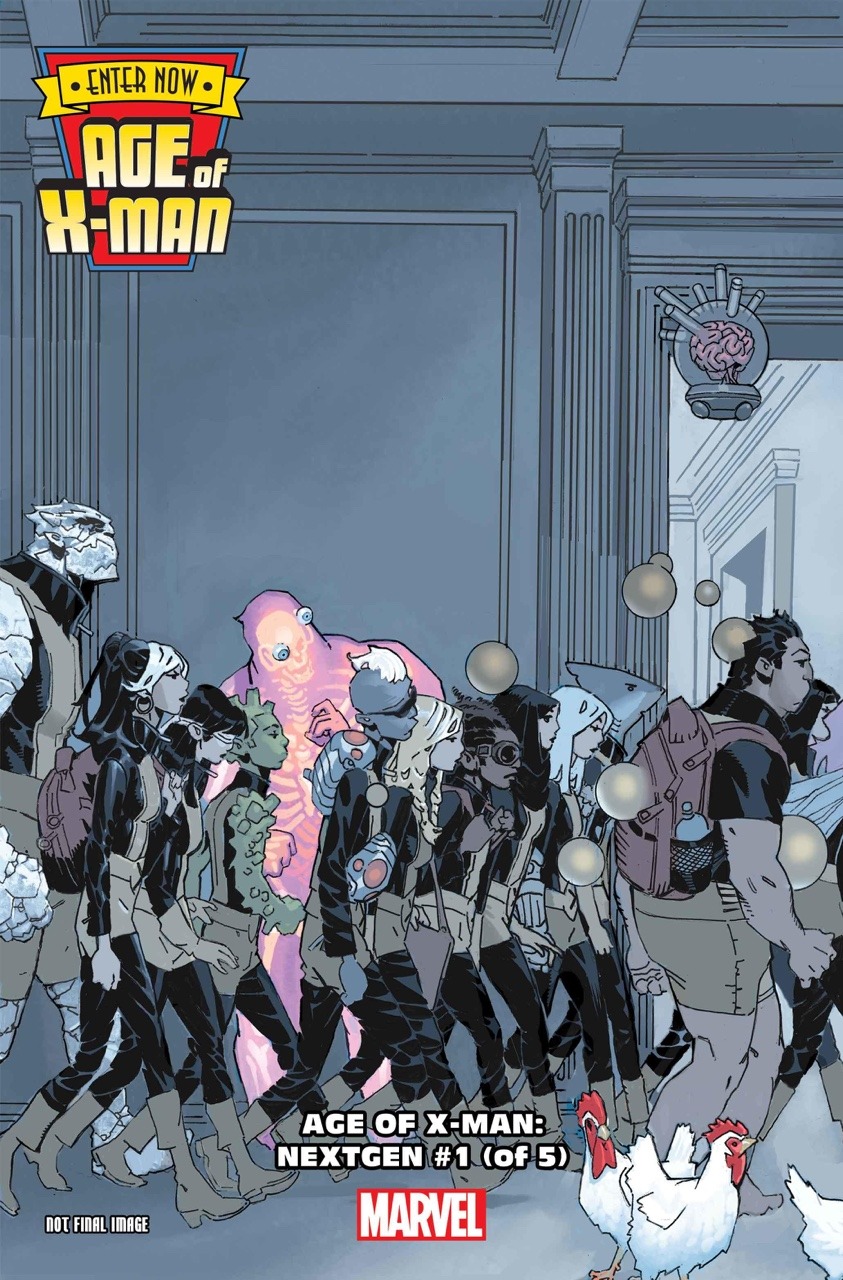 thewhitehotroom:  This February, the Age of X-Man begins! Here’s a first look at
