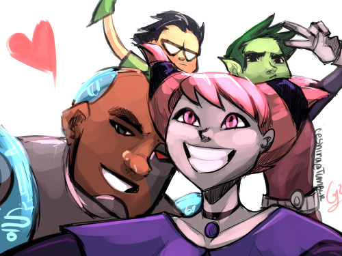 ceshira:  ceshira: Titan Redraw #16 & #17  Getting back to doing these things. :> 