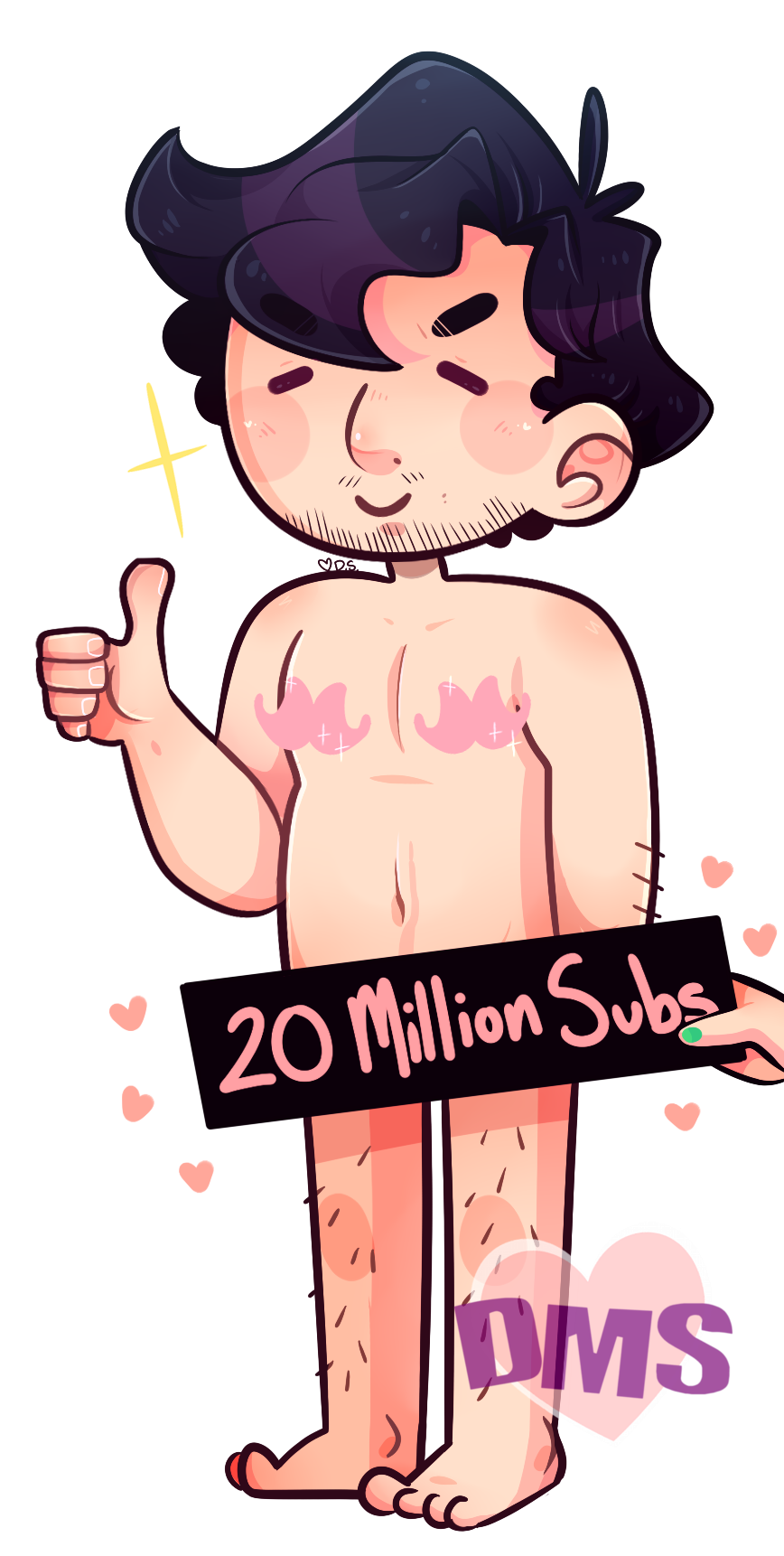Subs a million nudes at 