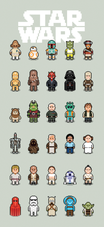 it8bit:  Star Wars IconsSeries by Totto Renna
