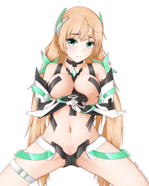 (via #r_18 angela balzac (rakuen tsuihou) drawn by mango (mango9826)) 