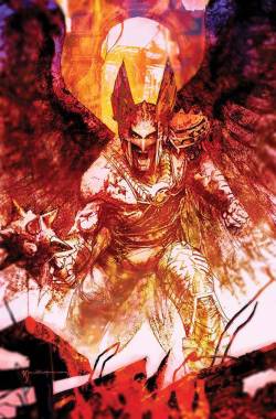 dcuniversepresents:  Hawkman by Bill Sienkiewicz