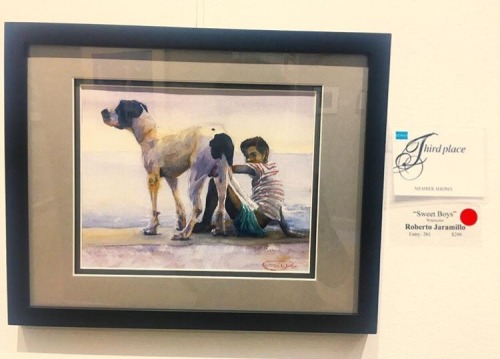 Congratulations to Watts’s student Roberto Jaramillo for Third Place in the San Diego Watercolor Soc