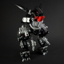 rhubarbes:  Lego mech by Marco MarozziMore lego here.More robots here.