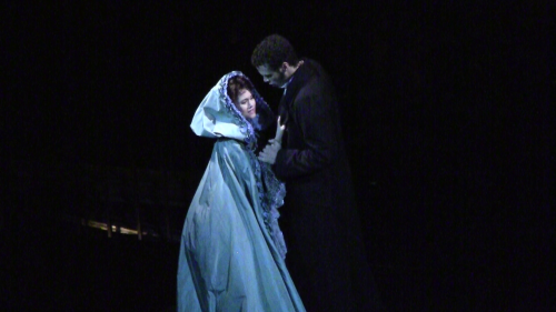 glassprism: Ali Ewoldt, Broadway Christine, with Jordan Donica as Raoul and Michele McConnell as Car