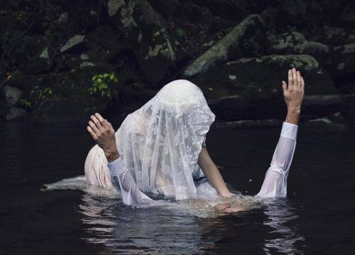 imperatorkhaleesi: axur: Christopher McKenney Ophelia Coming Out Of Her River To Shame Hamlet