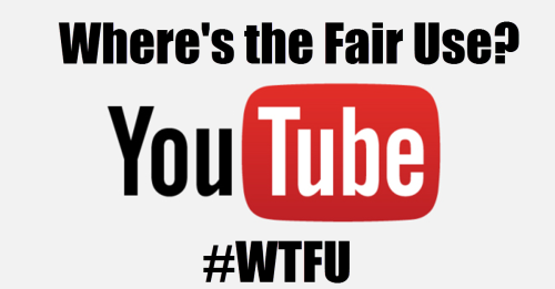 Dear #YouTube,  As Creators & Fans of YouTube, we ask you this; When it comes to DMCAs, where’s the fair use? #WTFU http://thndr.me/AKXXyn