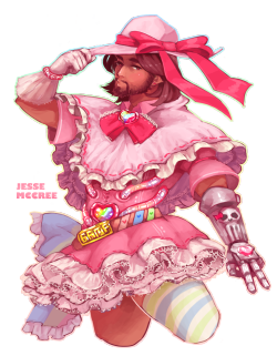 francisxie:  pink mccree skin please 