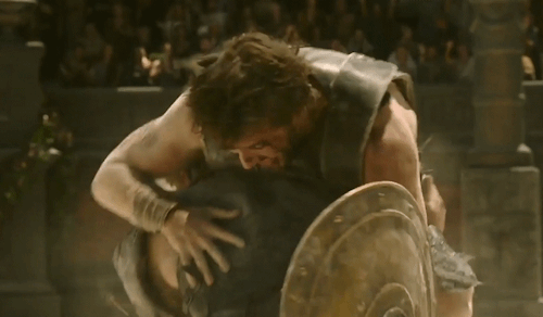 Hannolucius On The Ground And On His Hands And Knees 
