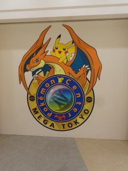 pokescans:  Mega Tokyo Pokémon Center wall