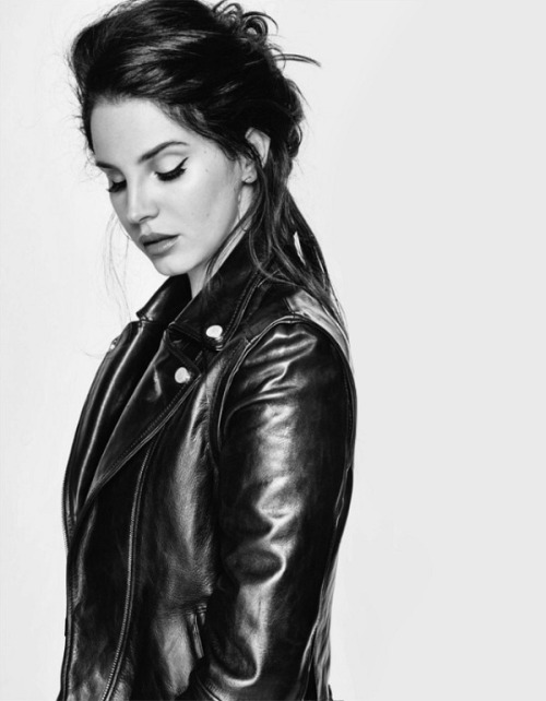 pinupgalore-lanadelrey:Lana Del Rey photographed by Karl Lagerfeld