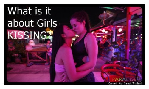 paradisegfs: What is it about Girls KISSING? ITS JUST SO Sexy! Cassie in Koh Samui, #Thailand. &nbs