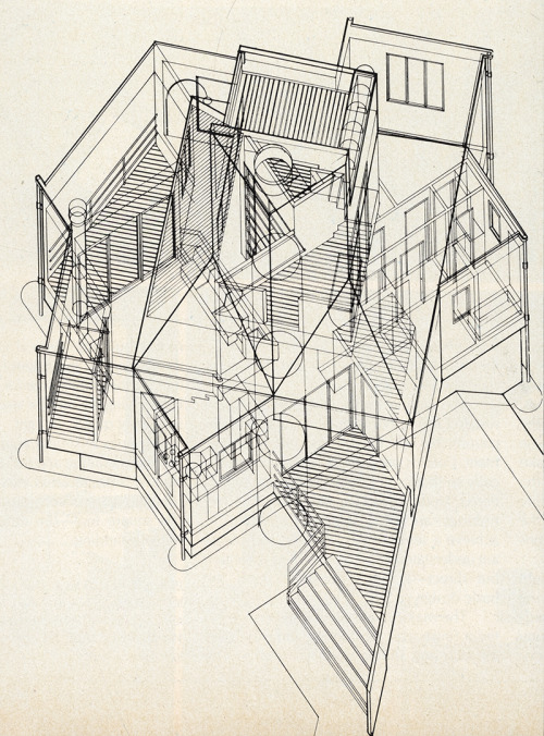graphicarchitectureporn:Thomas Larson. Architectural Record. May 1974