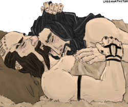 Ladynorthstar:  Just Some Sweet Sweet Sweetness Because Even Manly Warriors Need