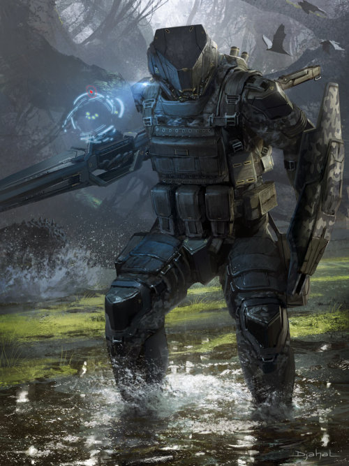 cinemagorgeous:  Sci-fi soldiers by concept porn pictures