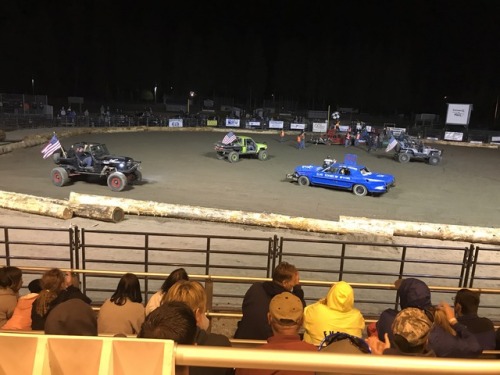 Little bit from the demo derby tonight, didn’t take many pictures or video because I was working security