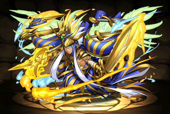 arashikurobara:   Puzzle &amp; Dragons Appreciation Post - Egyptian Gods (Ultimate