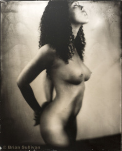 b7lab:  16x20" Tintype - Amelia 2013