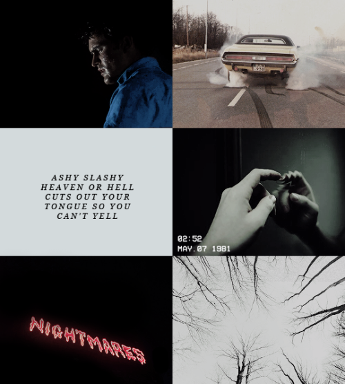 alpacinosgf:You are Ash Williams. Demon hunter, Deadite slayer, friend, hero…and Jefe