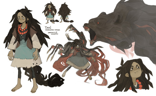 sticksandsharks: one day I will play curse of strahd as this feral child druid  