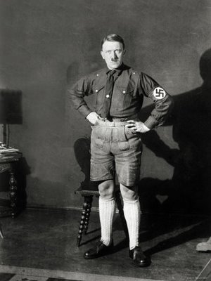 If you don't think history is amusing, you clearly haven't seen Adolf Hitler in shorts