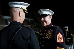 Ceebee23:  Washington, D.c. - Sgt. Maj. Micheal Barrett, Sergeant Major Of The Marine