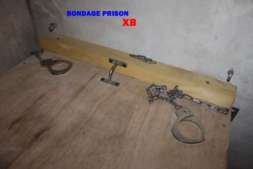 bondageprison: My Prison Playroom &amp; Cell  Amazing amount of bondage equipment in this bondag