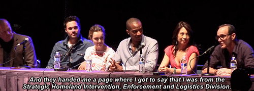 the-avengers-initiative99:Even in real life Clark Gregg (Agent Coulson) is the only one who knows wh