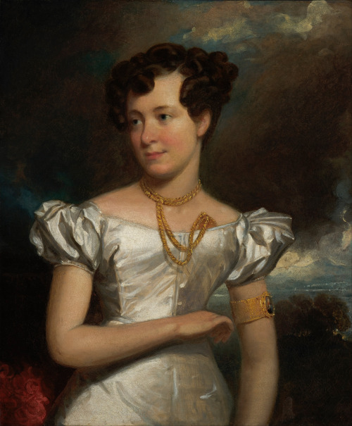 Portrait of Clara Fisher, Henry Inman, 1828