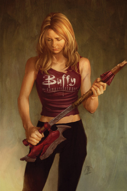 lohrien: Buffy Illustrations by Jo Chen