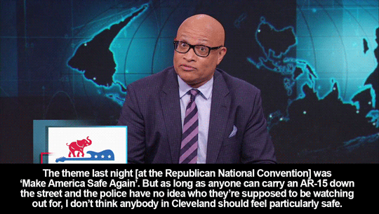 sandandglass:The Nightly Show, July 19, 2016