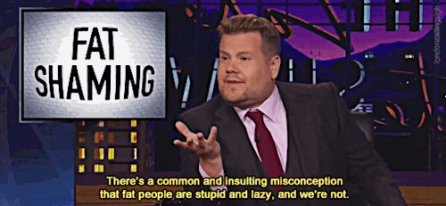 awesomethingsandsuch:londoncallingsigh:James Corden Responds to Bill Maher’s Fat Shaming Take As a p