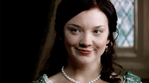 philippaofhainault:Anne Boleyn ✧ The Tudors [1/-]Then like my family motto, I am the most happy.