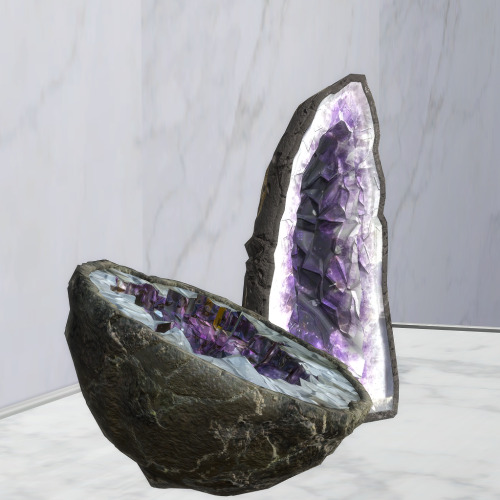  Deco Amethyst Geode Crystals DOWNLOADPatreon early access - Public 29th December. DO NOT - Reupload