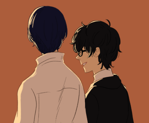 dekoart:i finished p5 a few weeks ago and im deep in shipper hell