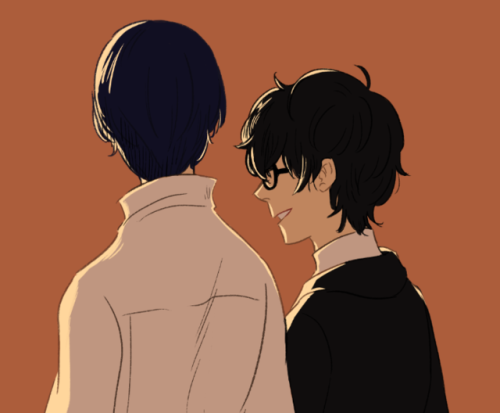 dekoart: i finished p5 a few weeks ago and im deep in shipper hell