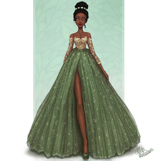 midaillustrations:Tiana!