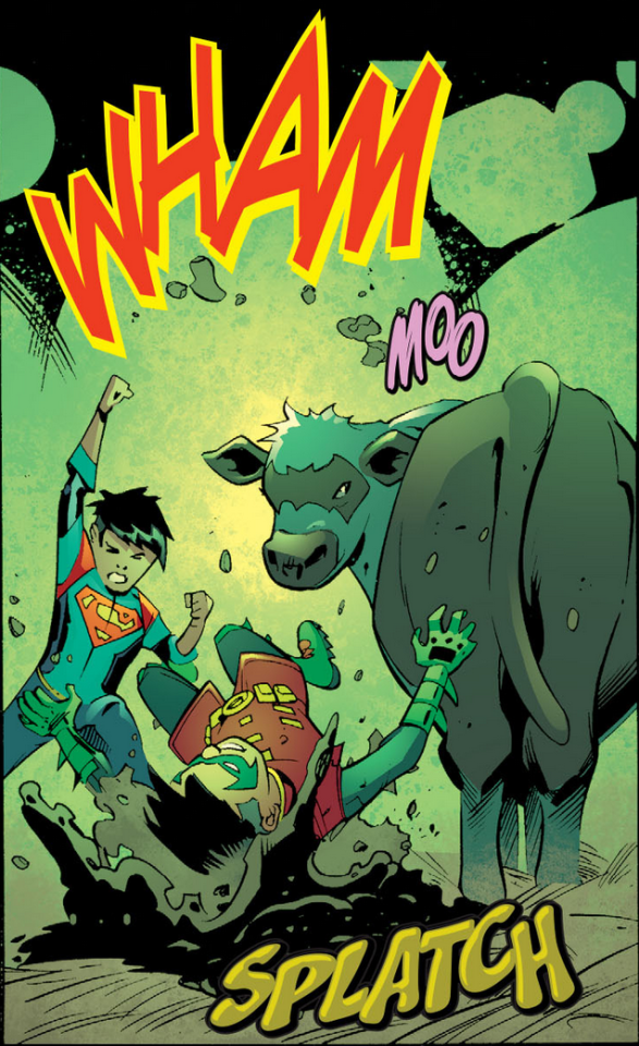 @confetti-cat Yes, Bat-Cow Is An Actual Character From The Comics!