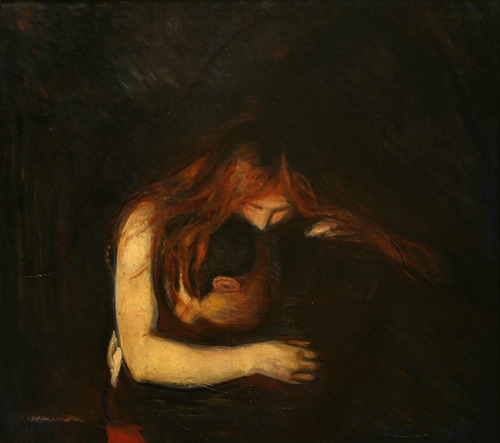 XXX Vampire by Edvard Munch, 1894. photo