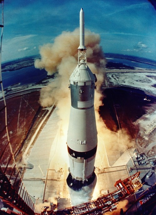 Apollo 11 launch. (via Peter Nidzgorski)