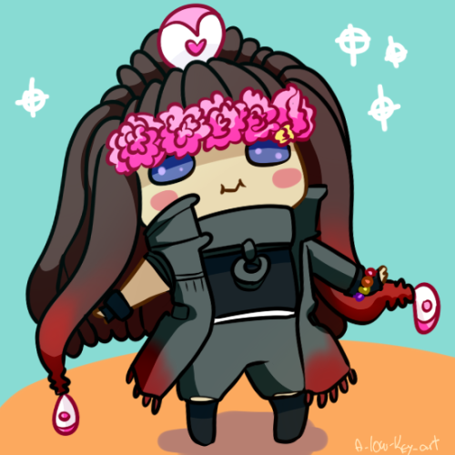 a-low-key-art:  A tiny minkie pie for tastygravy because Cream is a great and adorbs person ヾ(@^▽^@)ノ