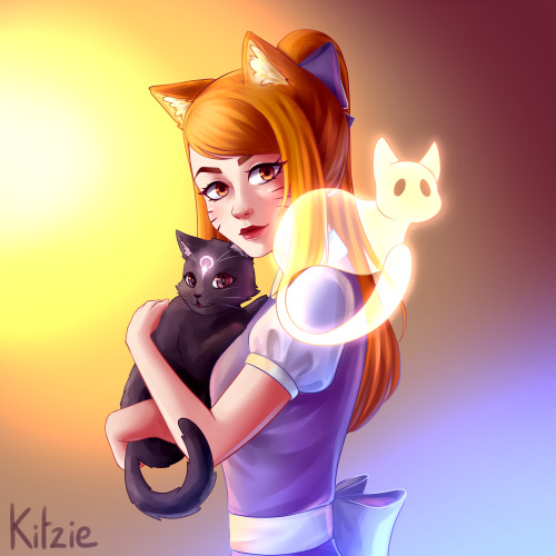 FanArt of Chat (A Youtuber, Streamer and Artist I like!)