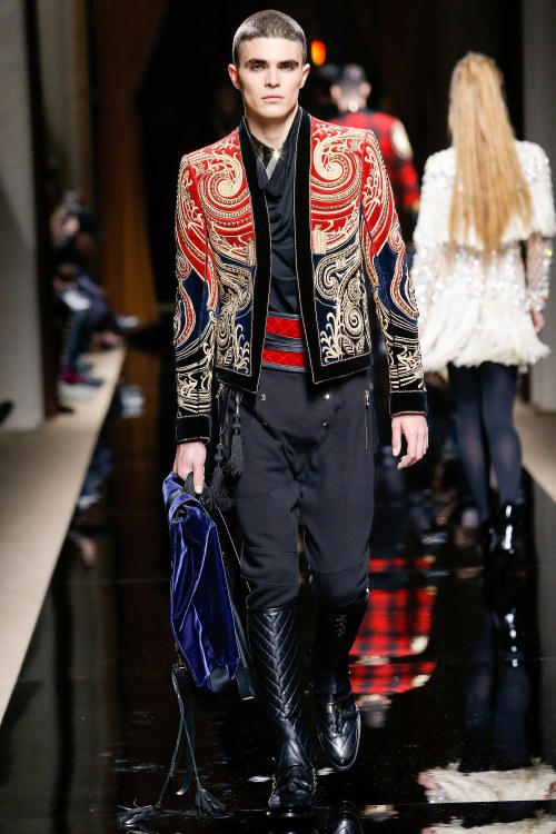 sartorialadventure:Balmain menswear, fall 2016Yes please, I want men to dress like they’ve stepped o